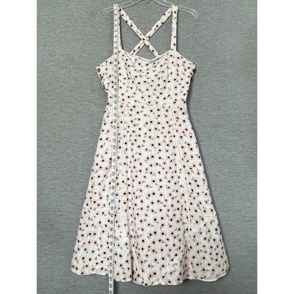 Hutch Floral Belle Dress Size 4 Boho Mod Nostalgic Romantic Dainty Pockets Gauze - Picture 13 of 16